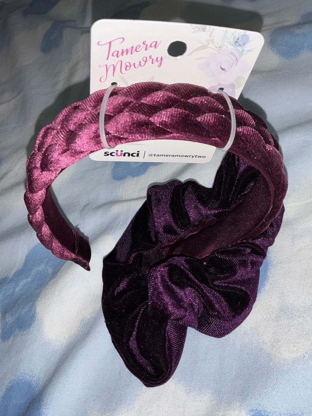 scunci Braided Jam Headband and Scrunchie Set